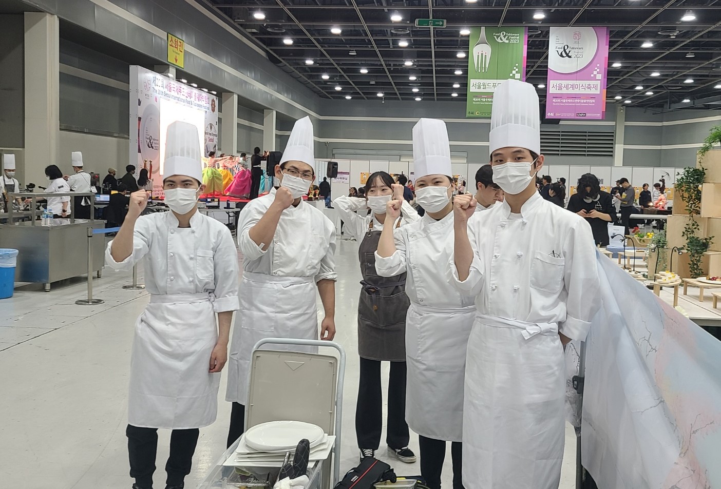 호텔조리제과제빵학부  ‘제20회 서울국제푸드앤테이블웨어박람회-서울 월드푸드올림픽’에서 전원 수상